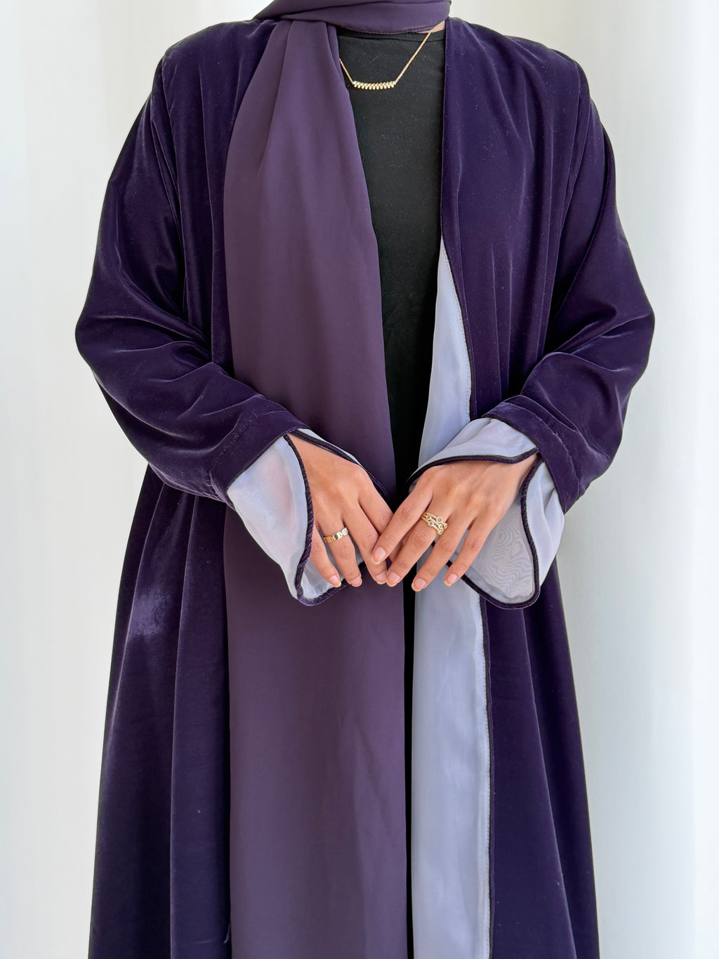 Organza Loom Abaya