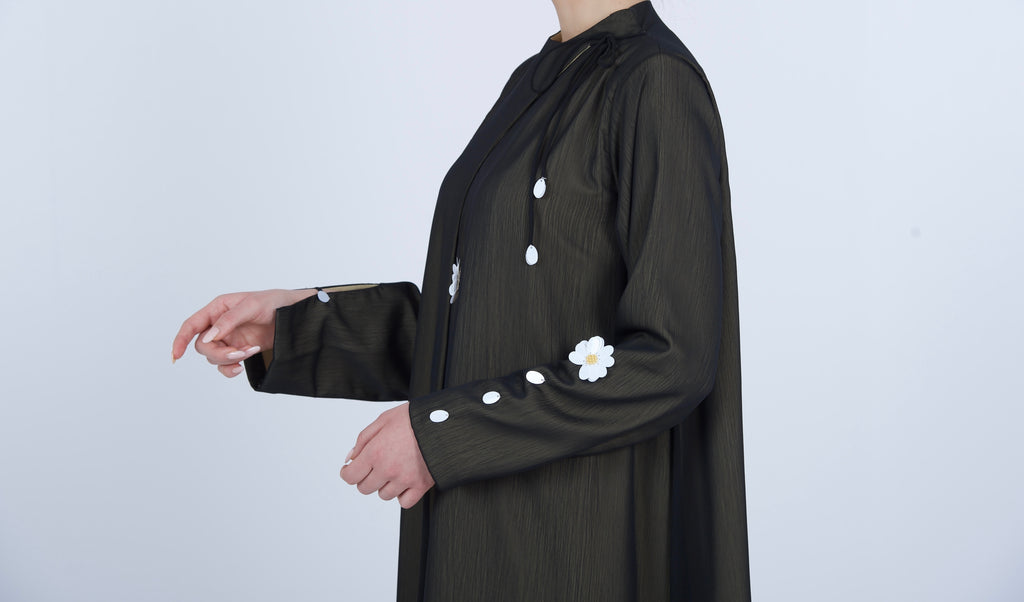 Sunflower Light Abaya