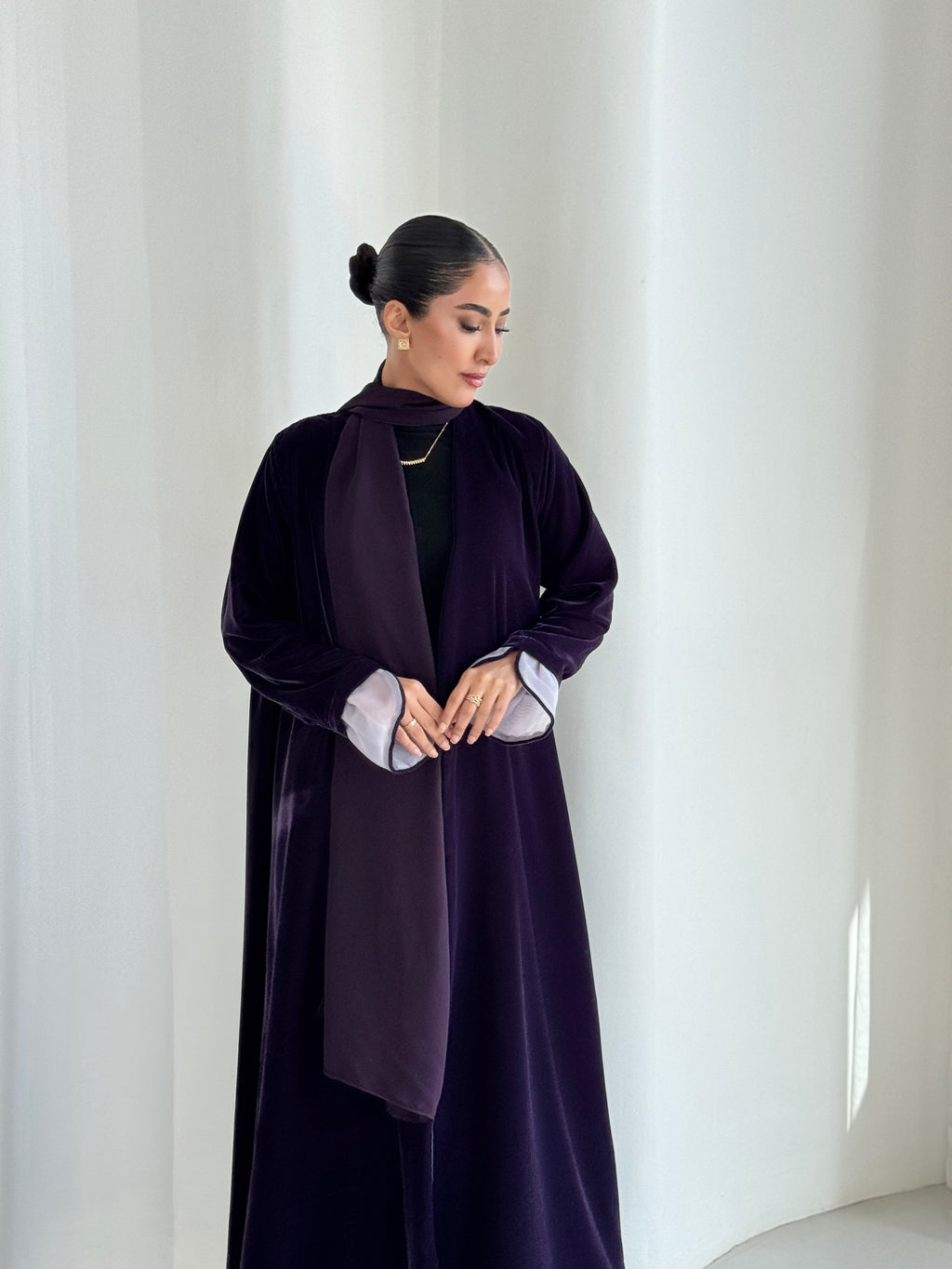 Organza Loom Abaya