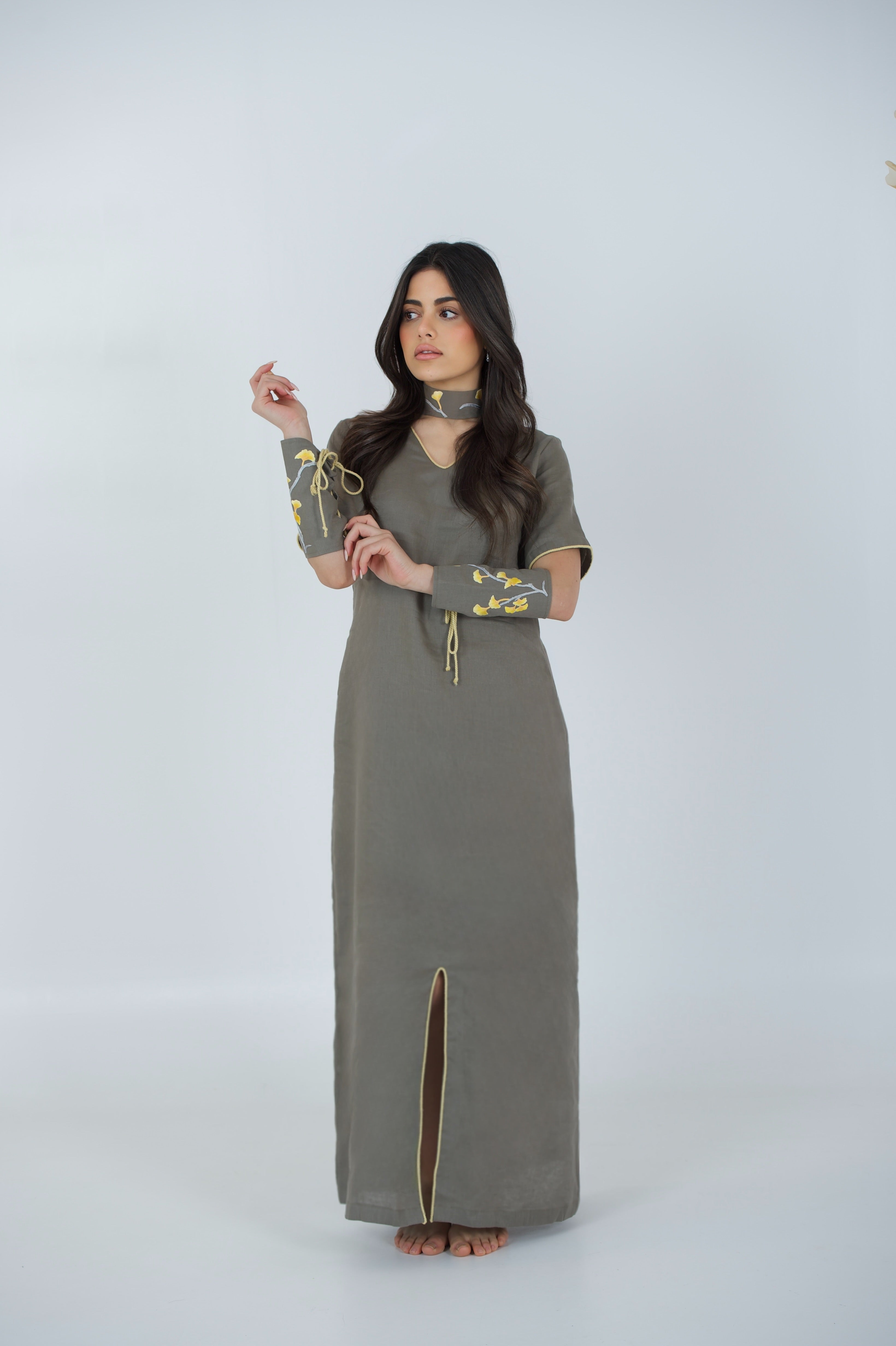 Golden Sunflower Dress