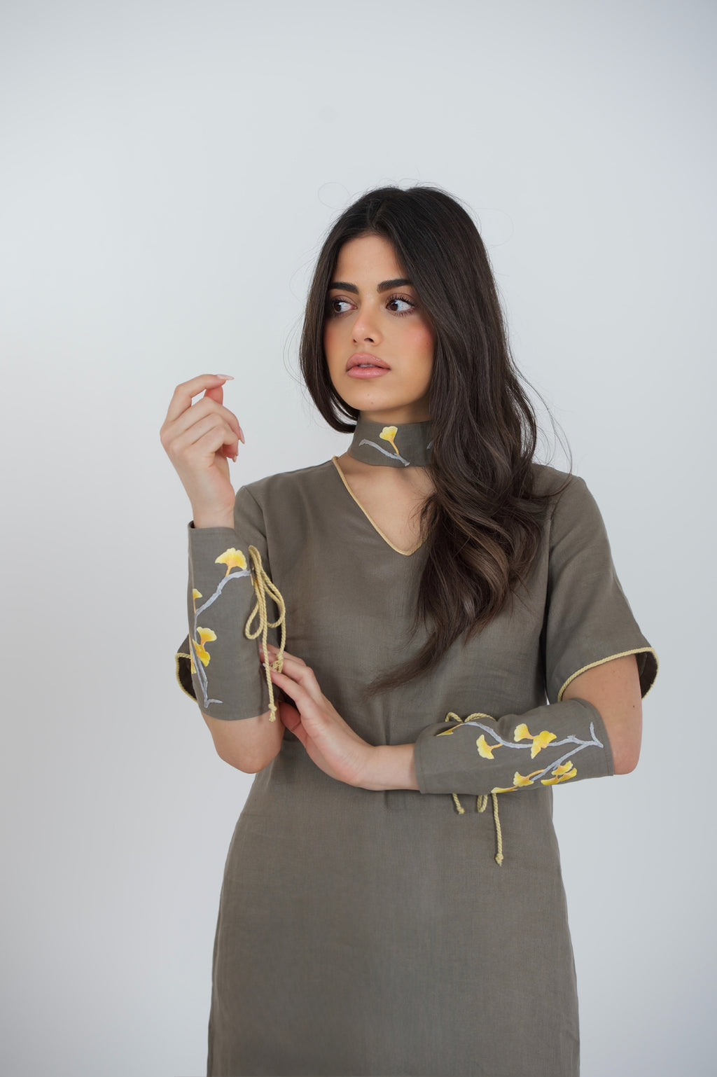 Golden Sunflower Dress
