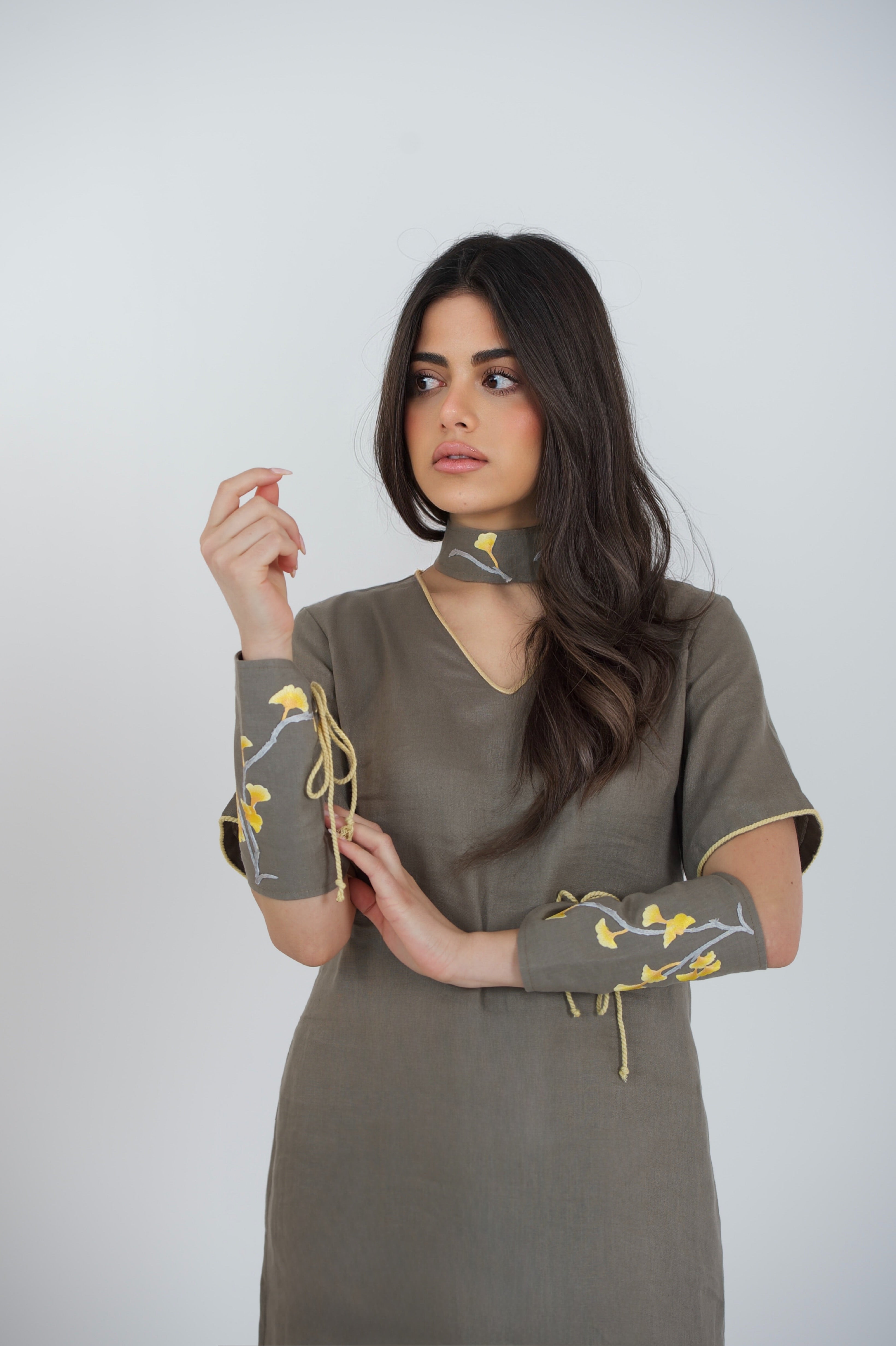 Golden Sunflower Dress