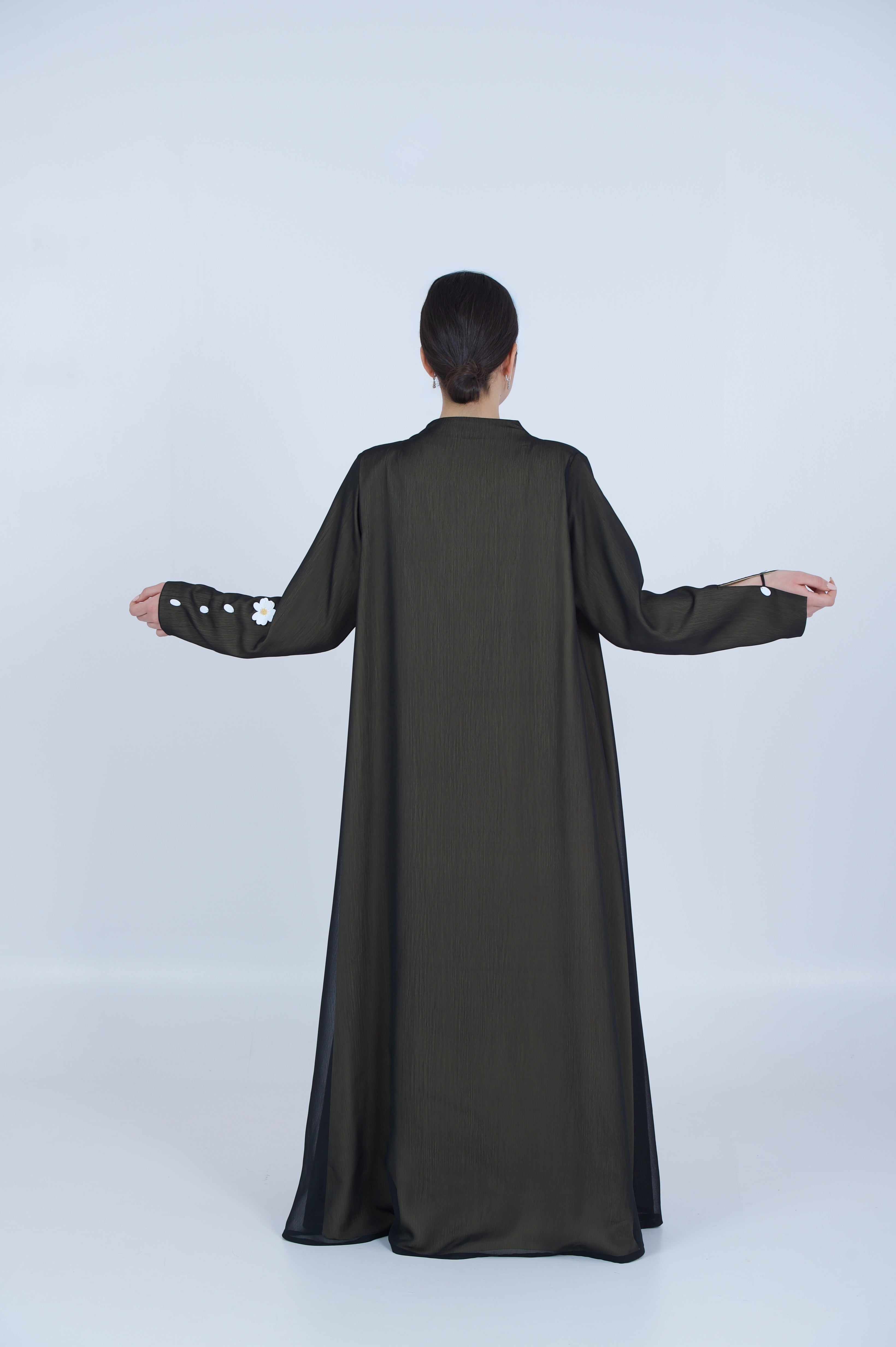 Sunflower Light Abaya