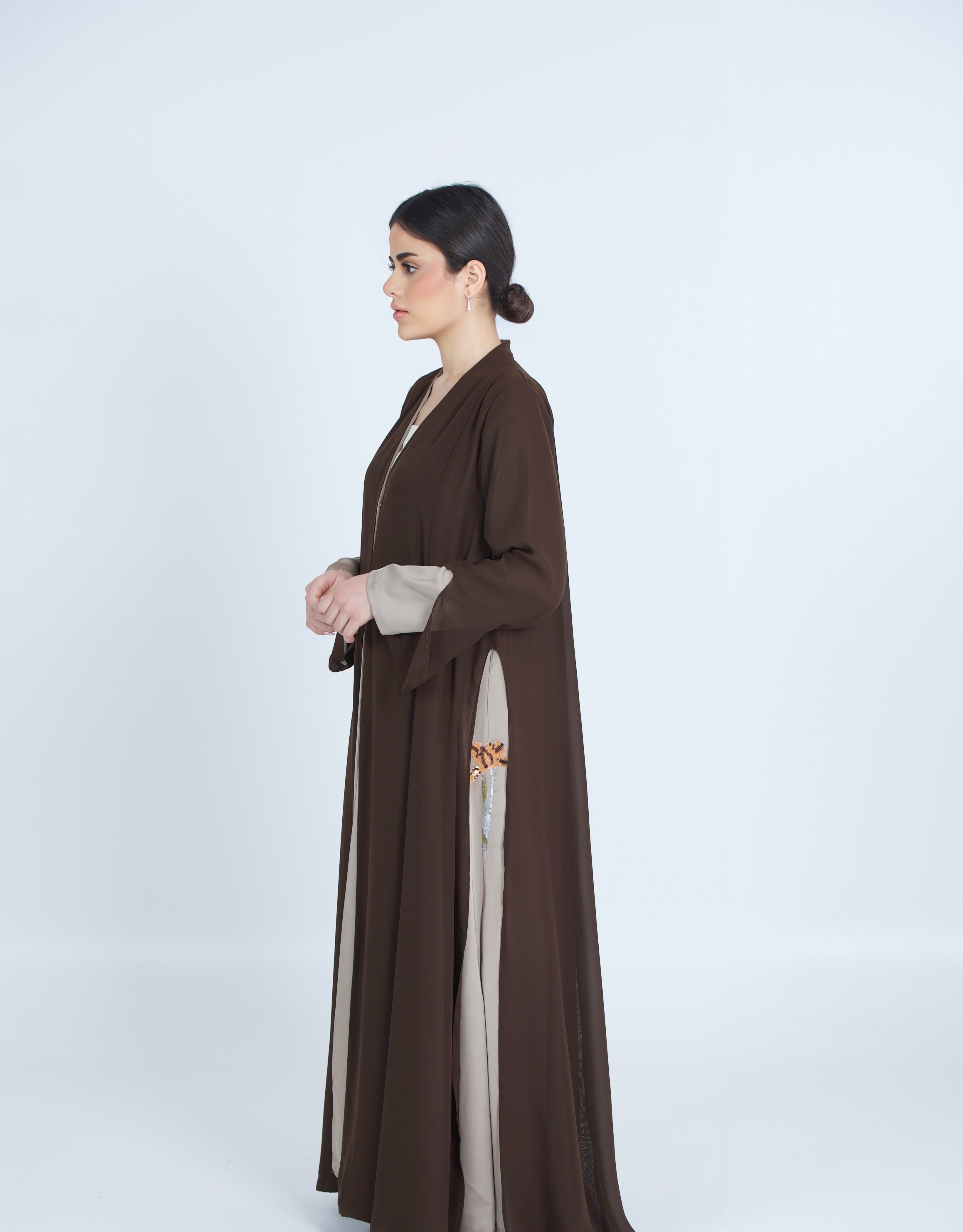 Golden Lily Abaya