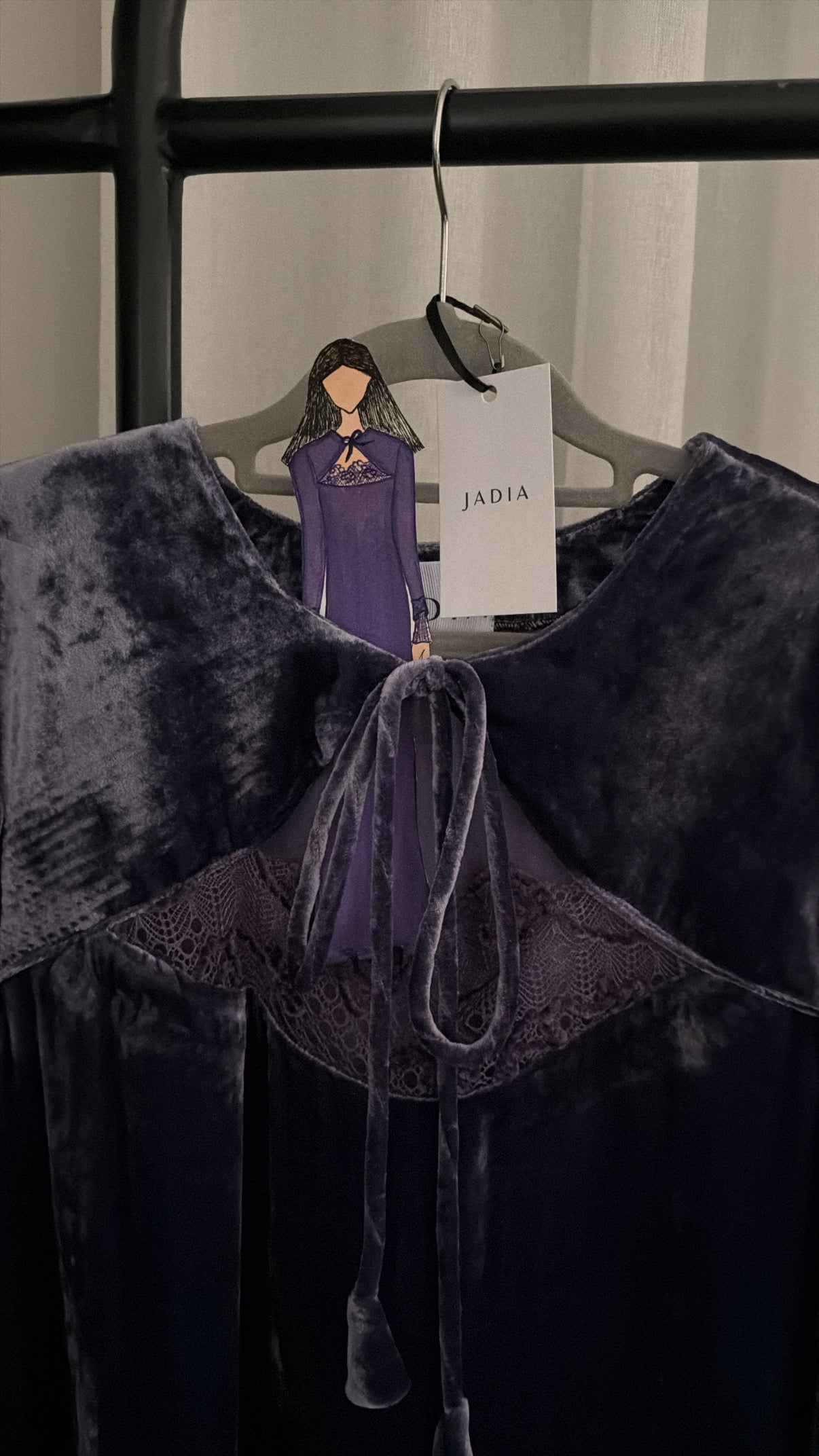 Violet Wings Dress