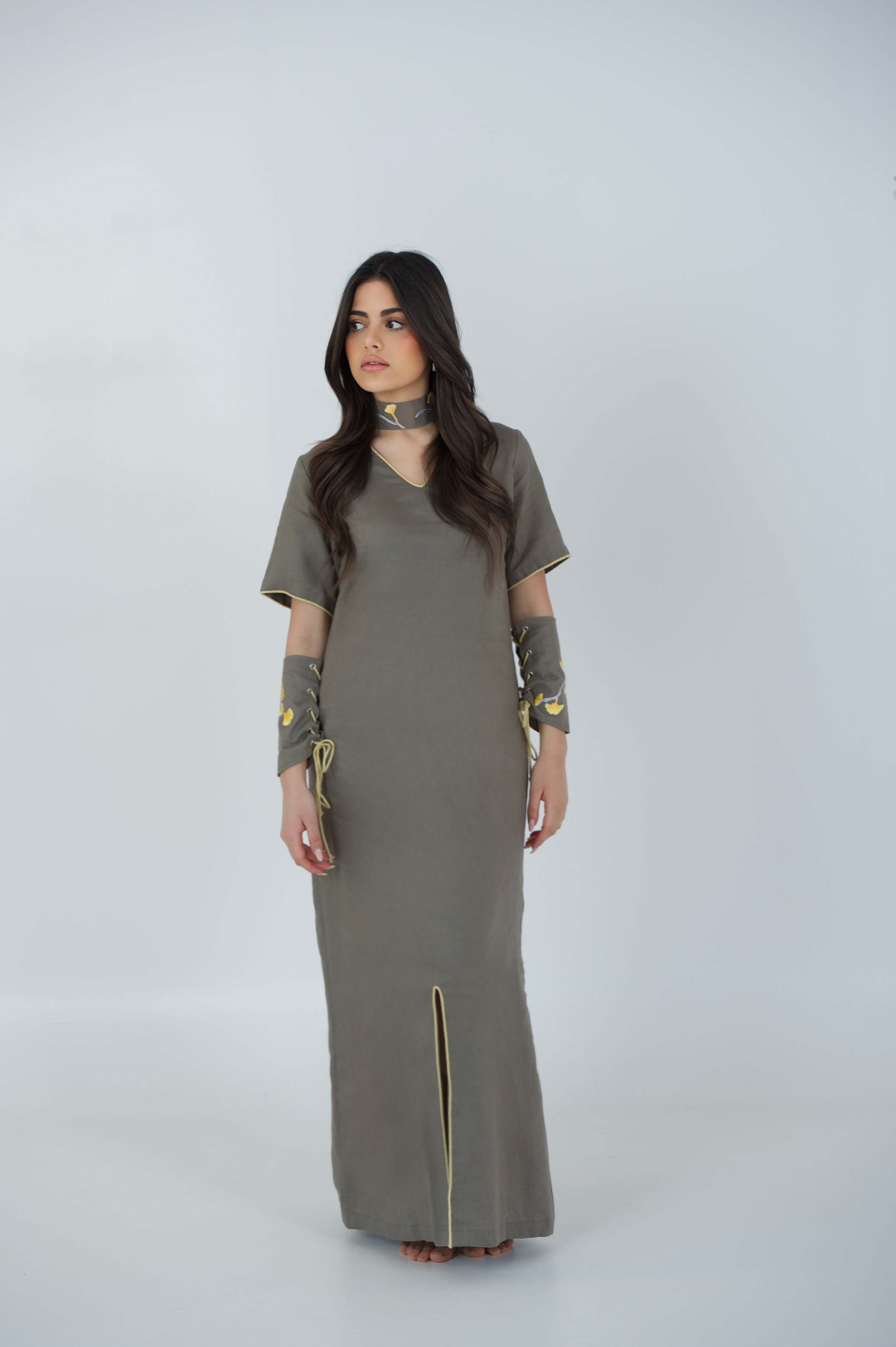 Golden Sunflower Dress