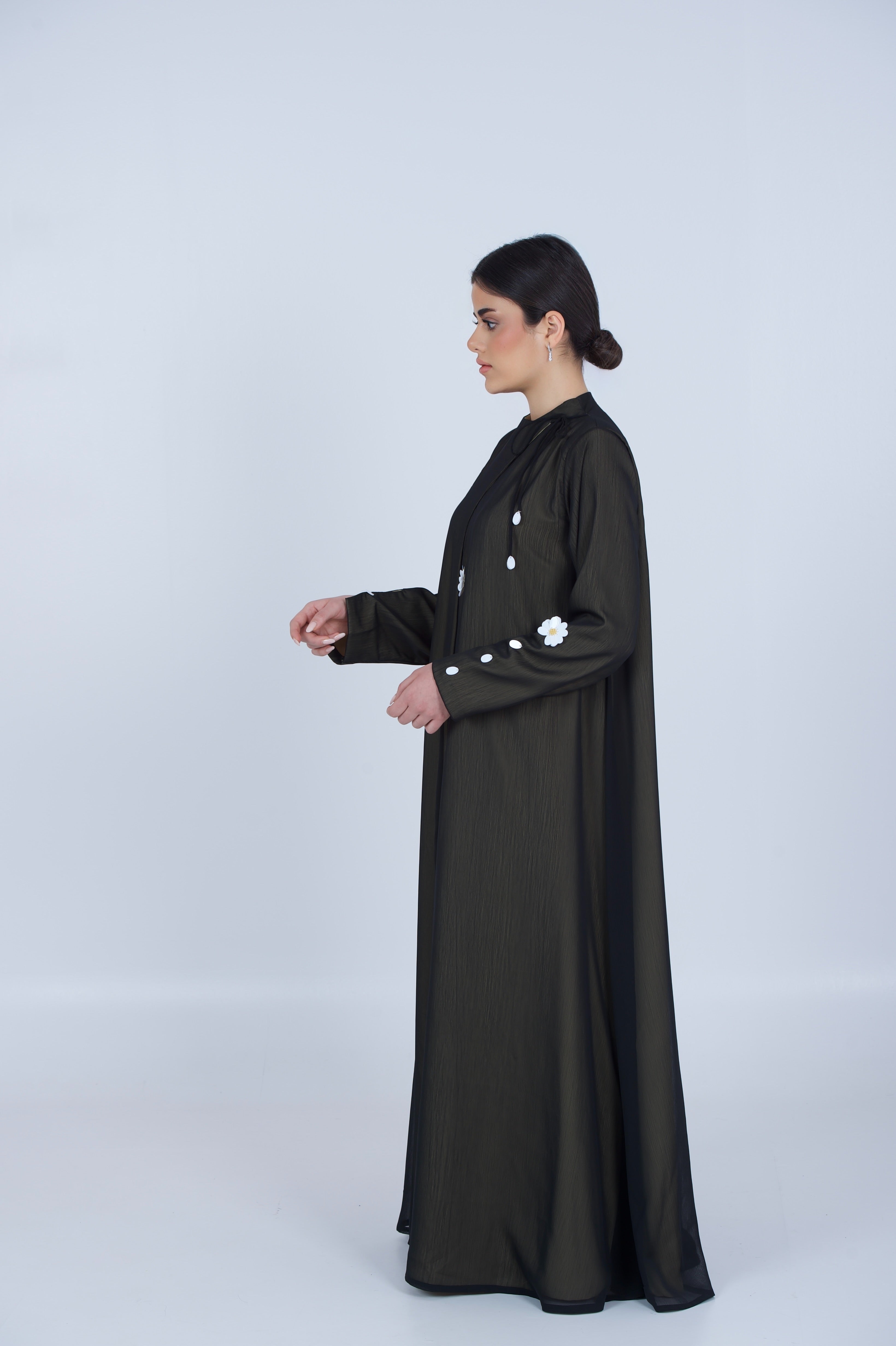 Sunflower Light Abaya