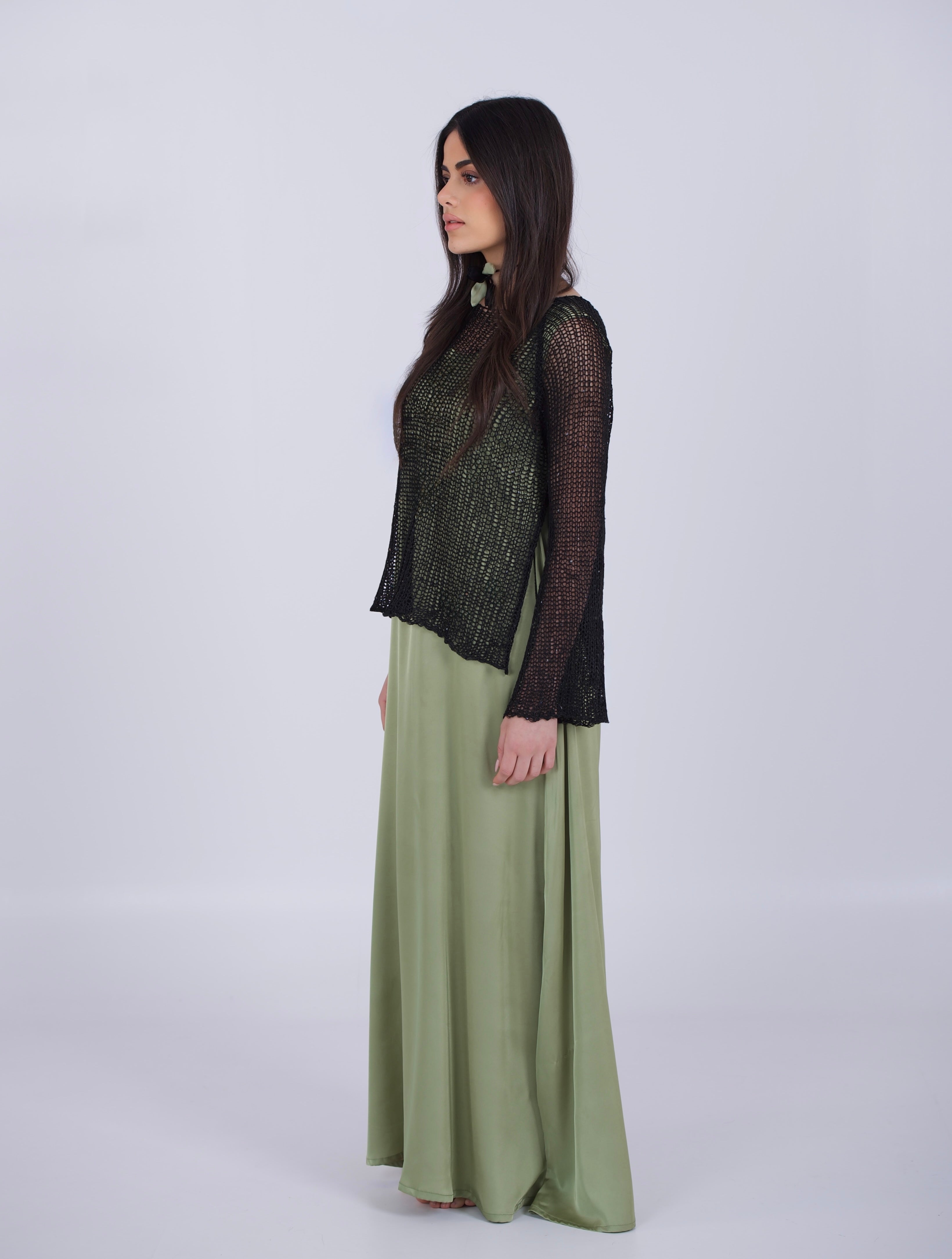 Olive Green Dress