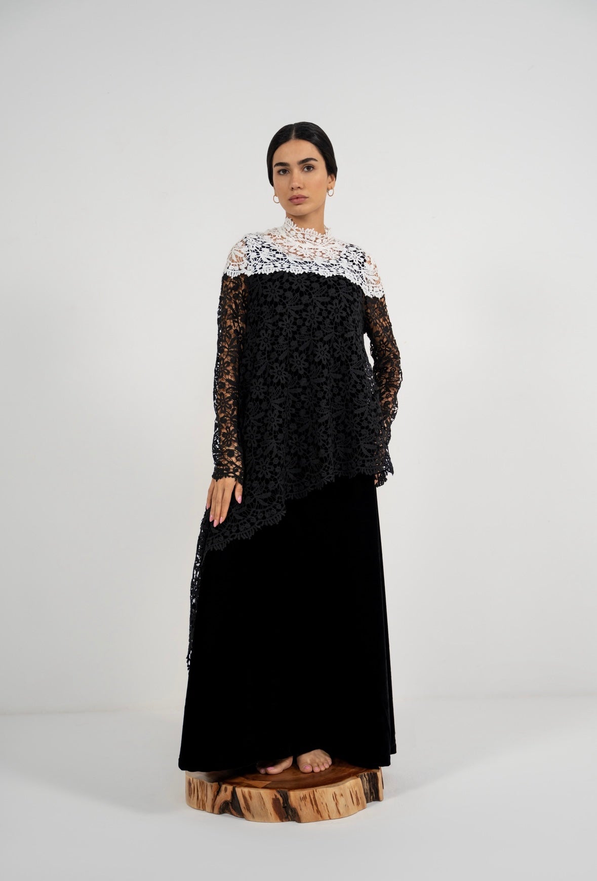 Shadow Velvet Loom Dress