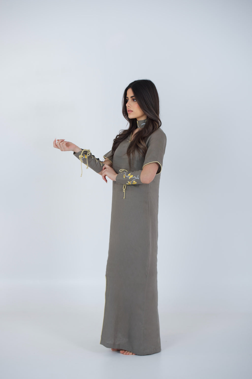 Golden Sunflower Dress