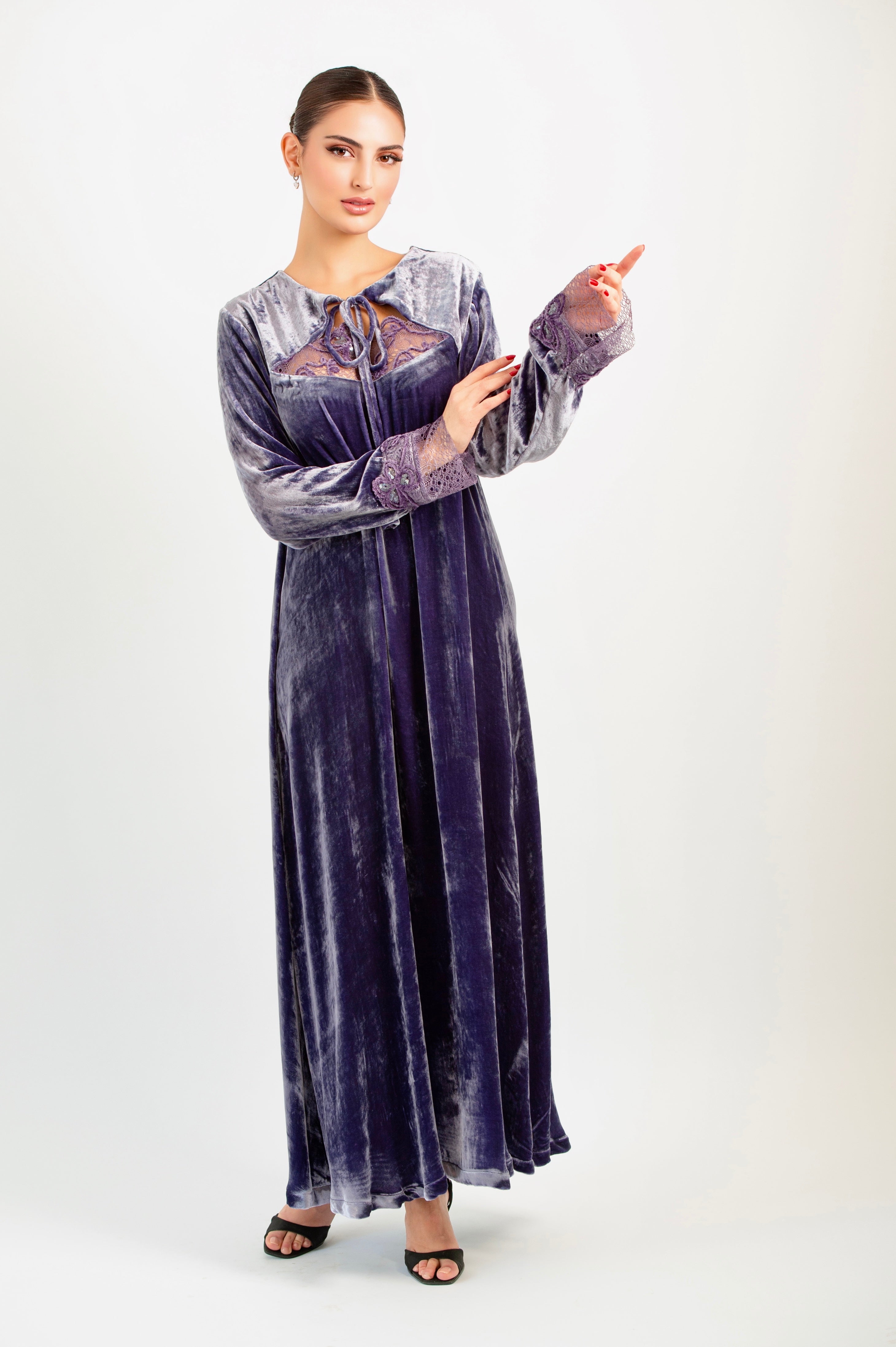 Violet Wings Dress