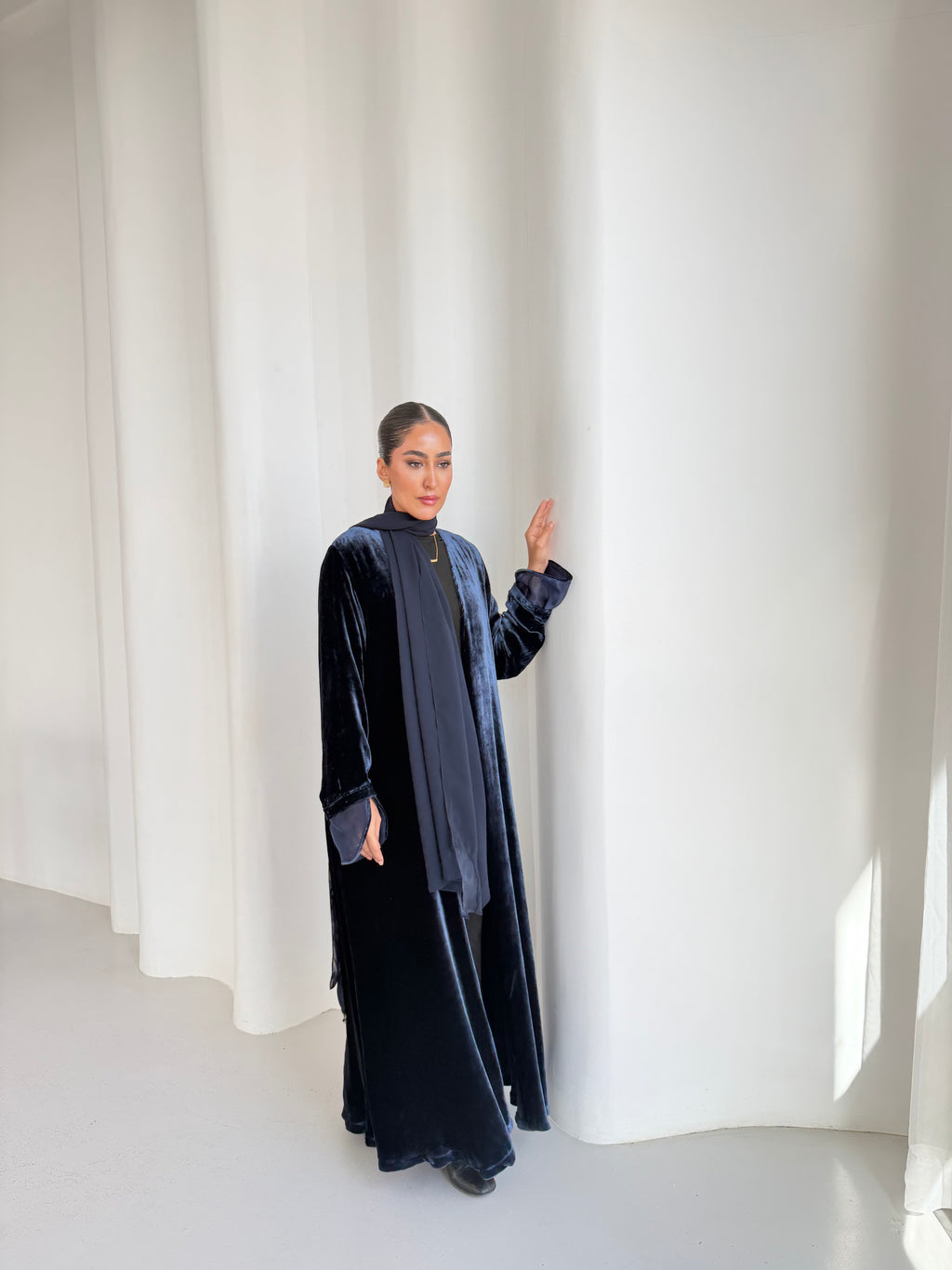 Organza Velvet Abaya