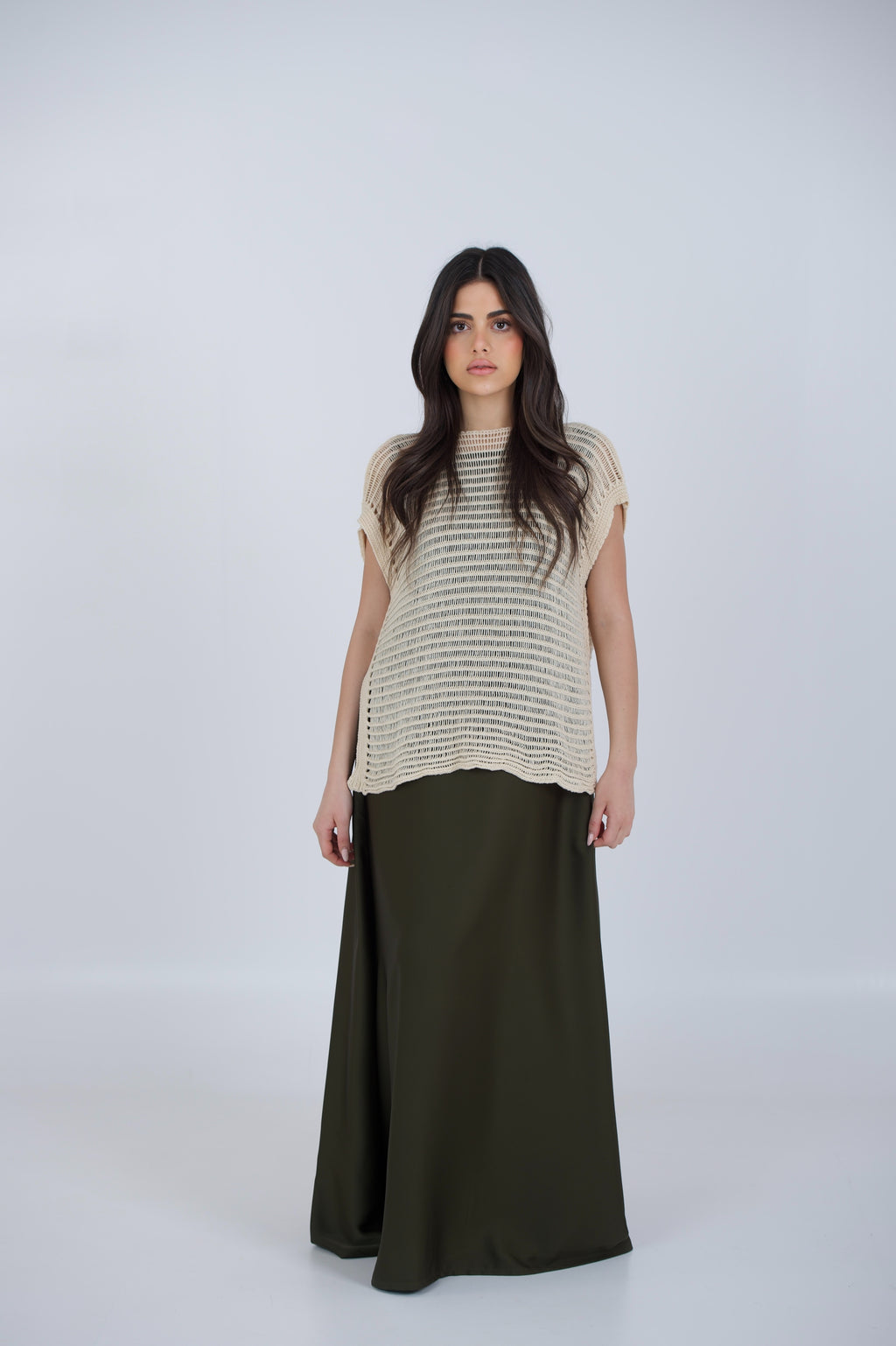 Sand Knit Dress Set