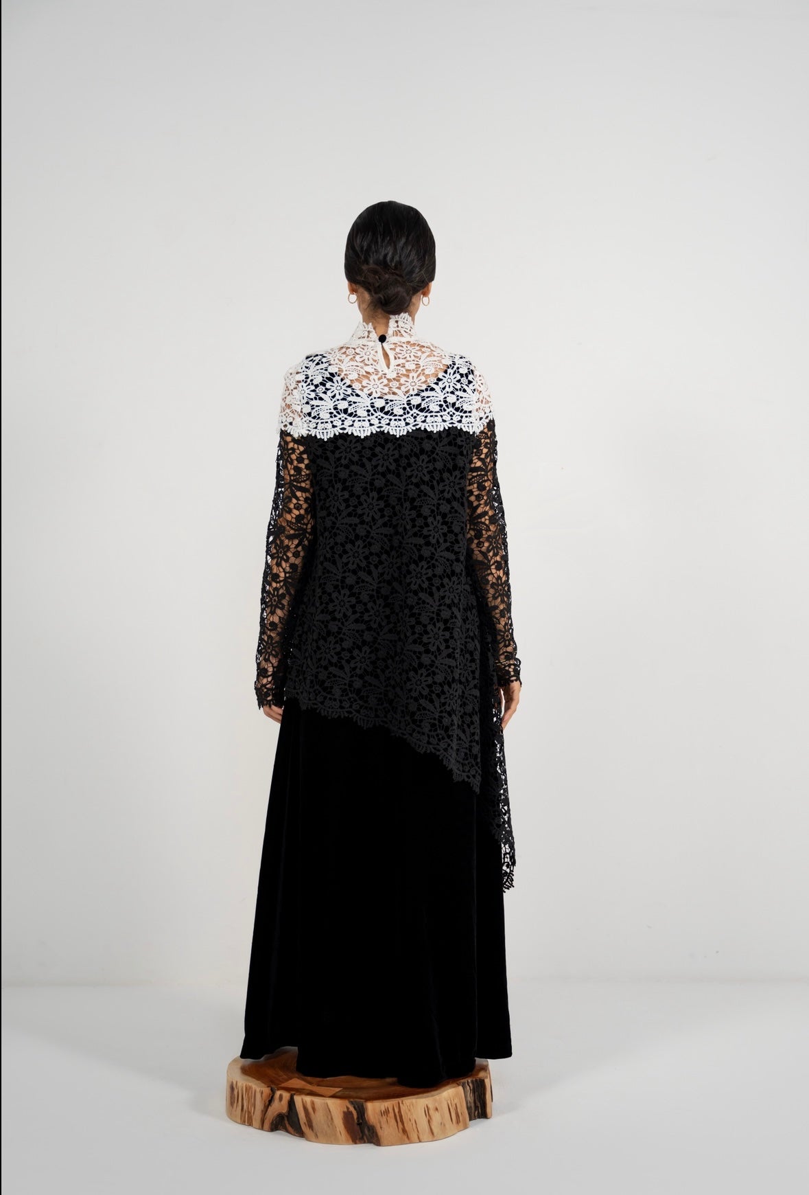 Shadow Velvet Loom Dress