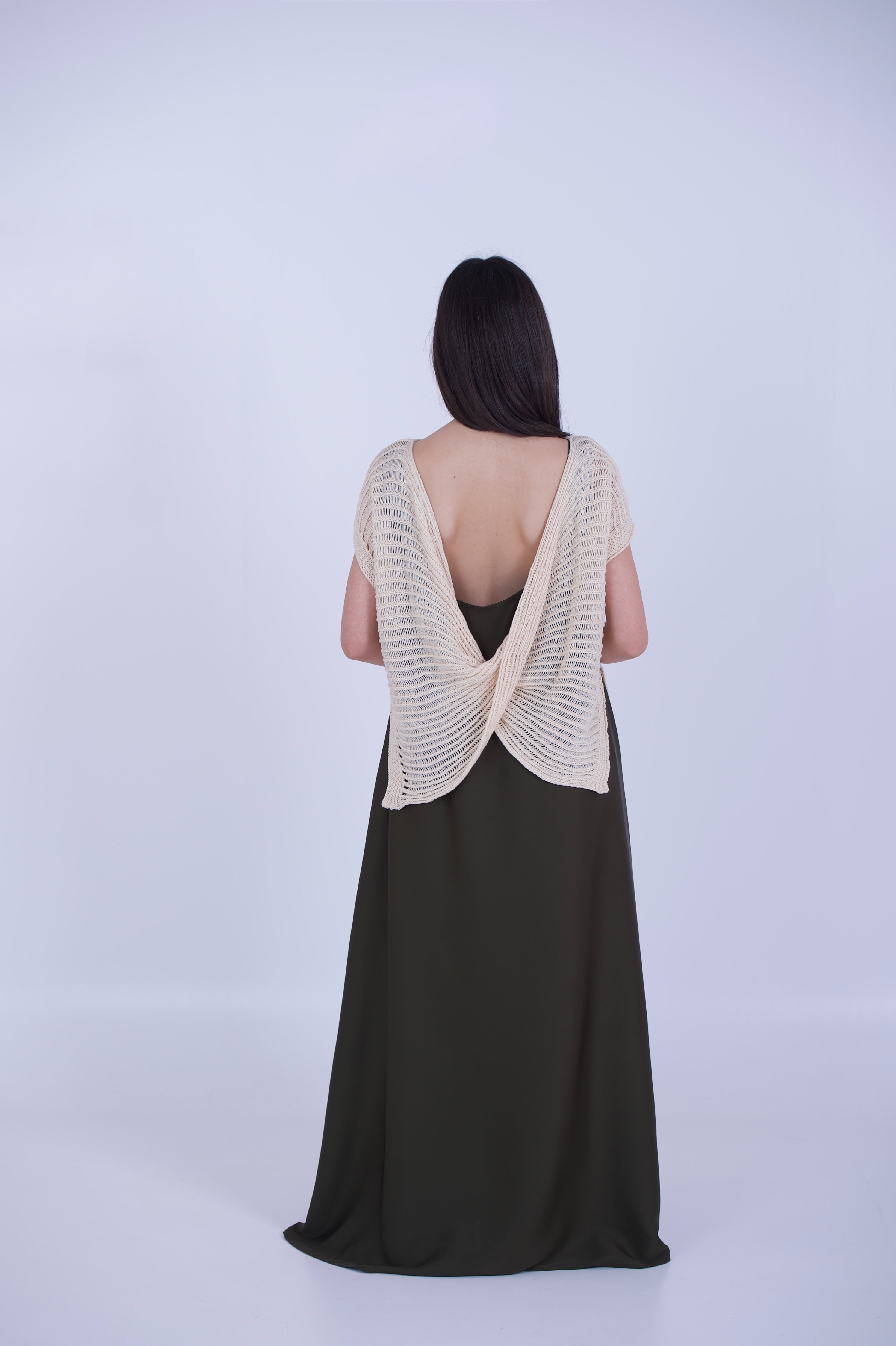 Sand Knit Dress Set