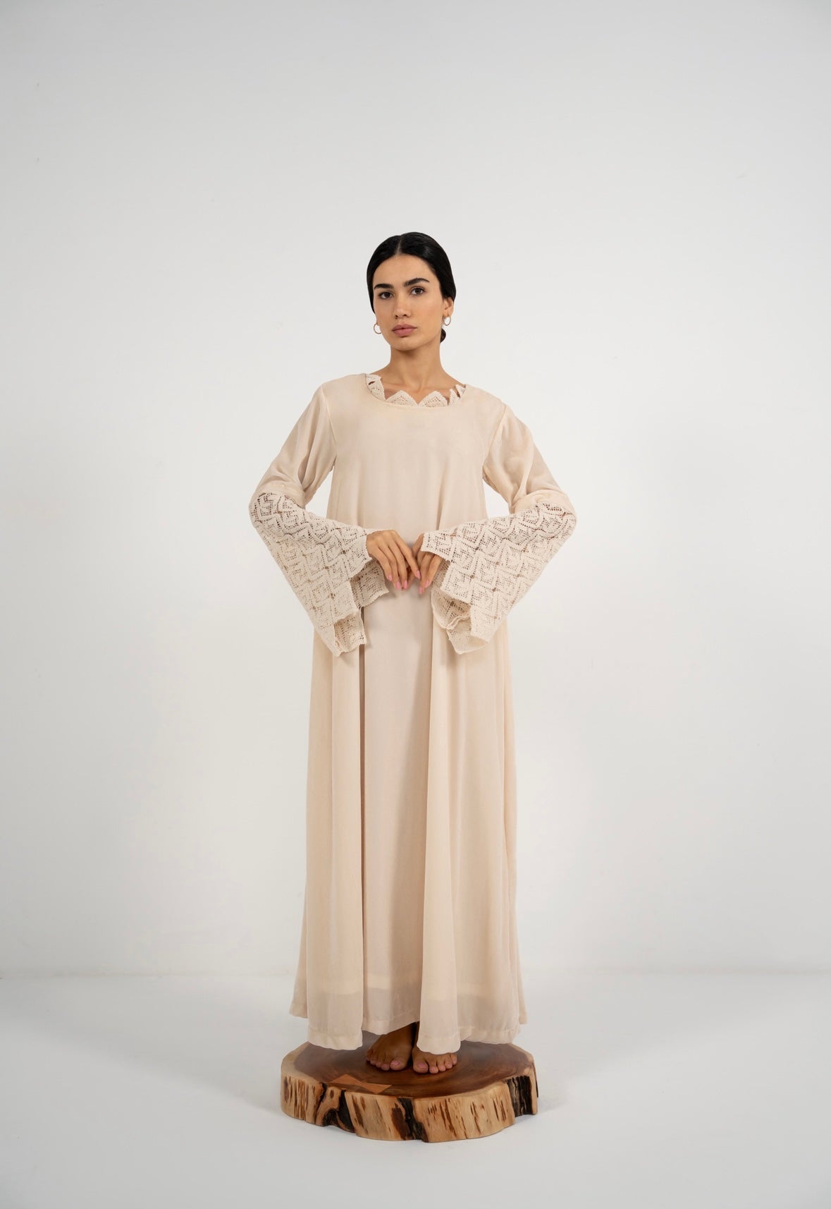 Crochet Velvet Loom Dress