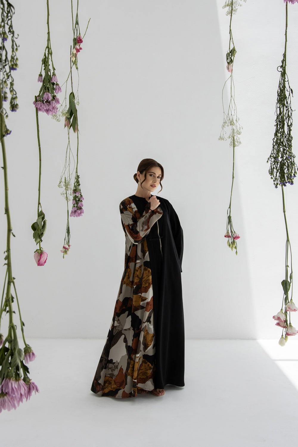 Autumn Bloom Abaya